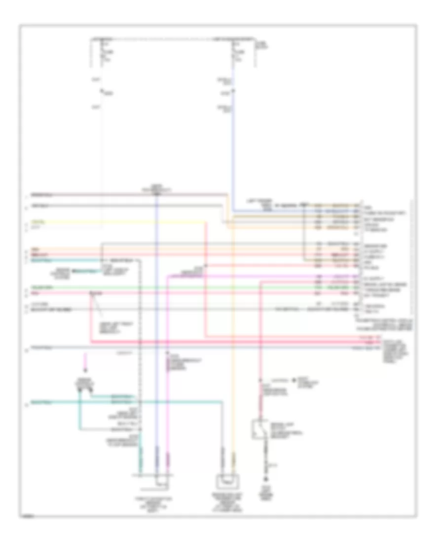 A T Wiring Diagram 3 of 3 for Chrysler PT Cruiser Limited 2002