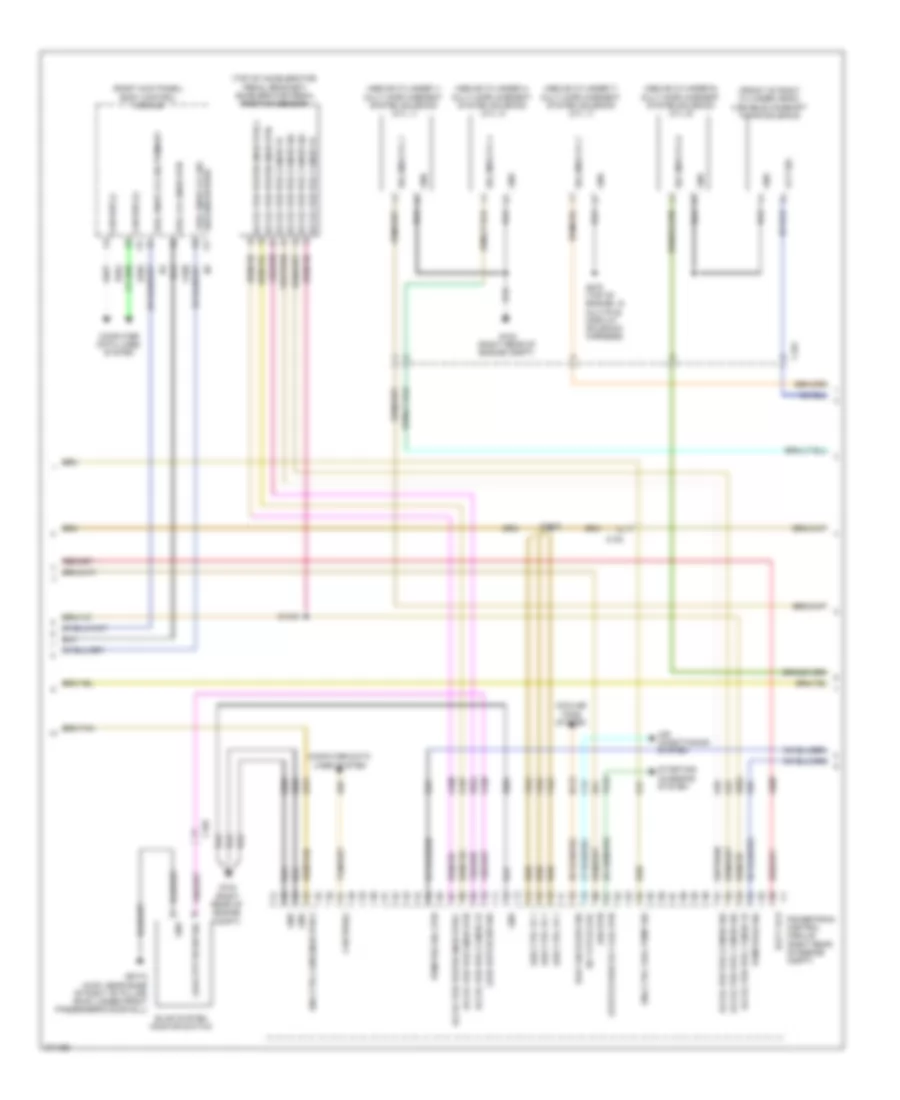 6.4L, Engine Performance Wiring Diagram (2 of 5) for Chrysler 300 C 2012