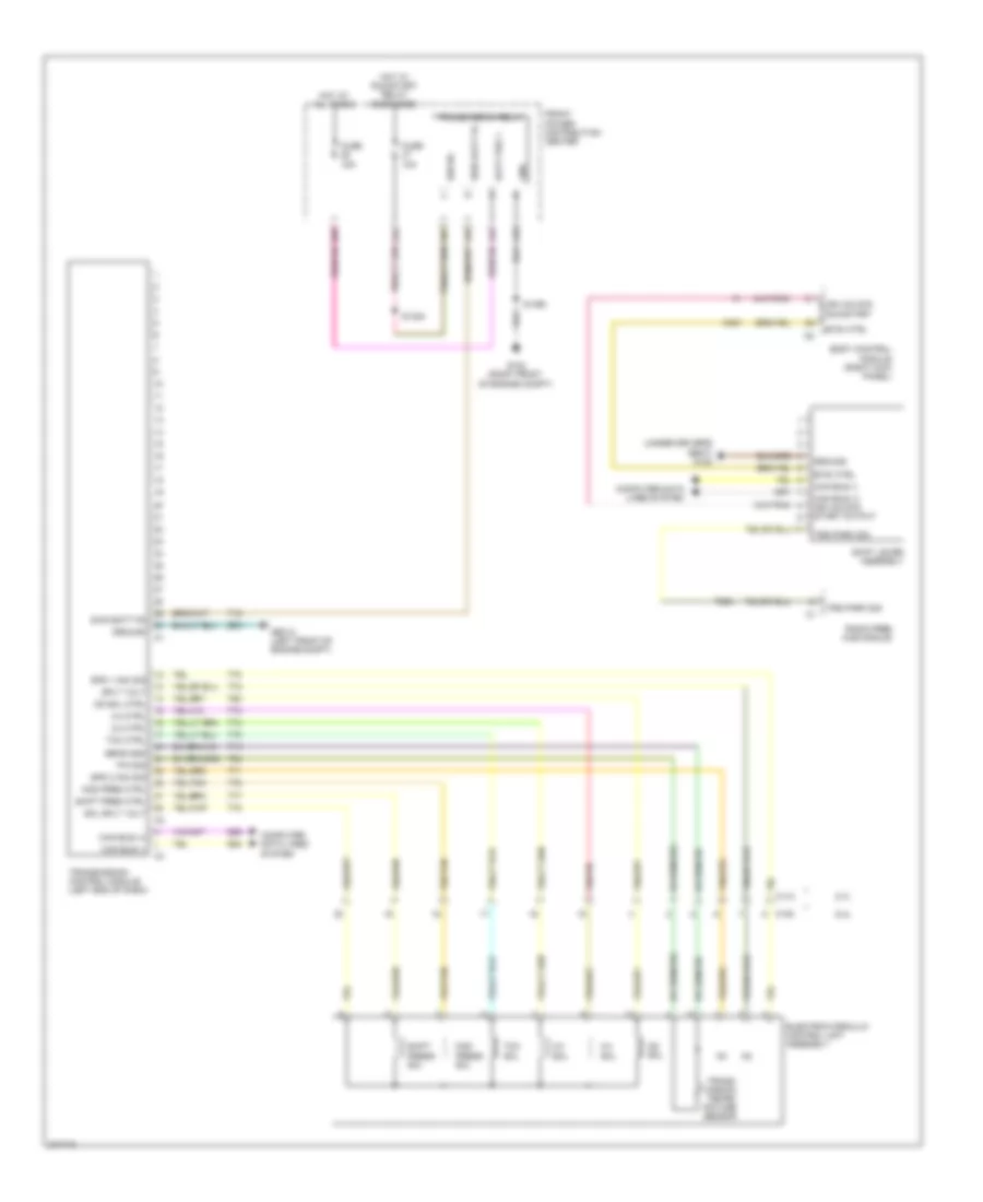 A T Wiring Diagram 5 Speed for Chrysler 300 C 2012