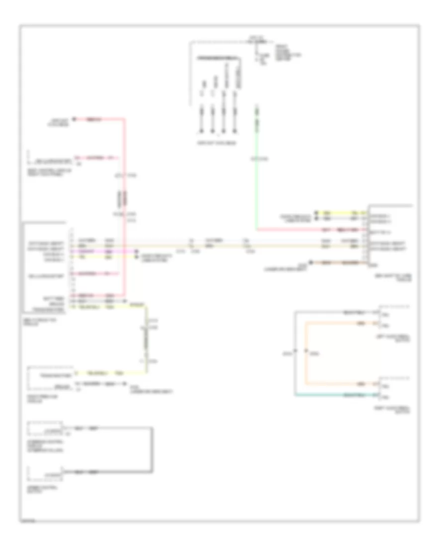 A T Wiring Diagram 8 speed for Chrysler 300 C 2012