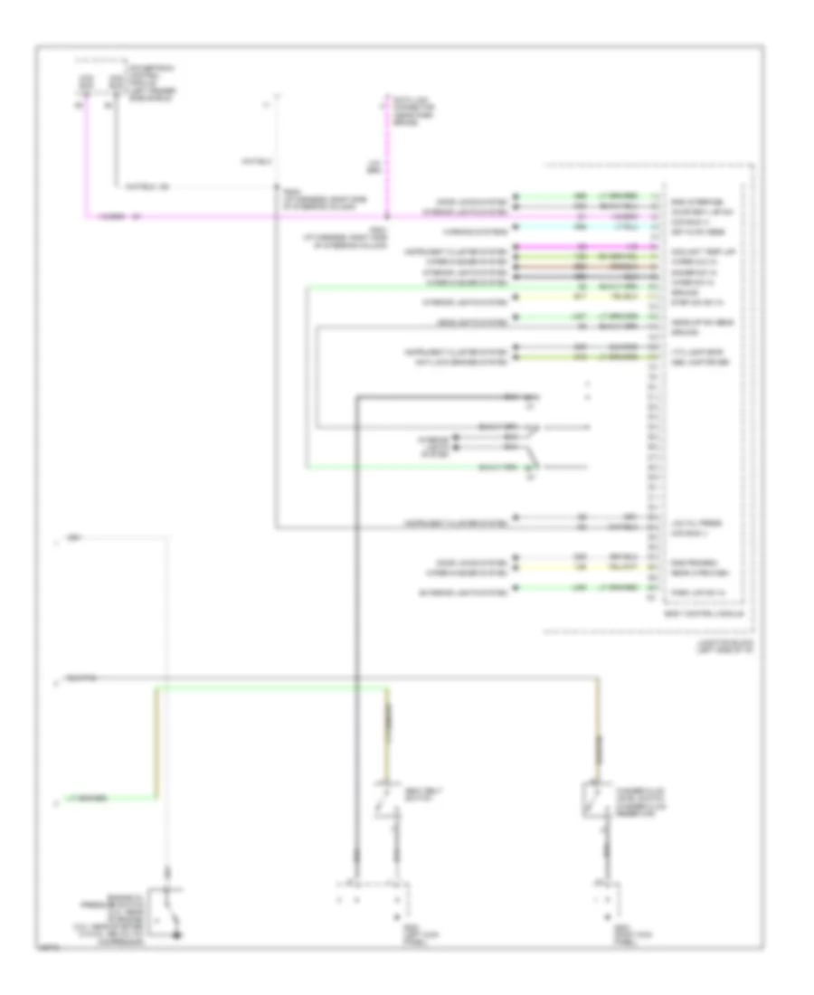 Body Computer Wiring Diagrams 2 of 2 for Chrysler Town  Country LX 1997