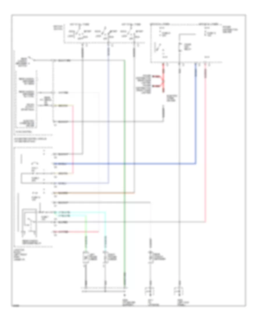 Defogger Wiring Diagram for Chrysler Town  Country LX 1997