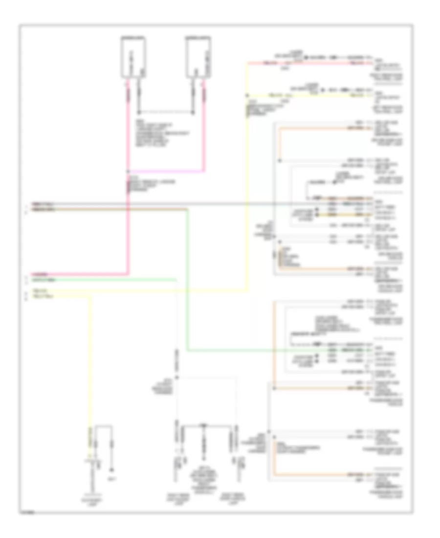 Courtesy Lamps Wiring Diagram (3 of 3) for Chrysler 300 Limited 2012