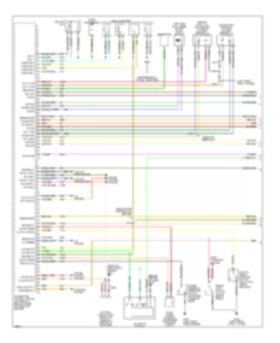 2 4L Turbo Engine Performance Wiring Diagram 1 of 3 for Chrysler PT Cruiser Limited 2005