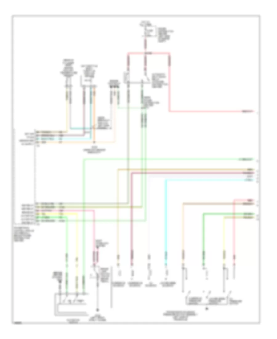 2 4L Turbo A T Wiring Diagram 1 of 2 for Chrysler PT Cruiser Limited 2005
