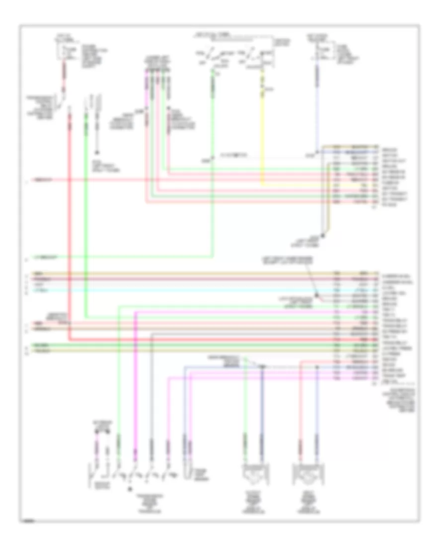 2 4L Turbo A T Wiring Diagram 2 of 2 for Chrysler PT Cruiser Limited 2005