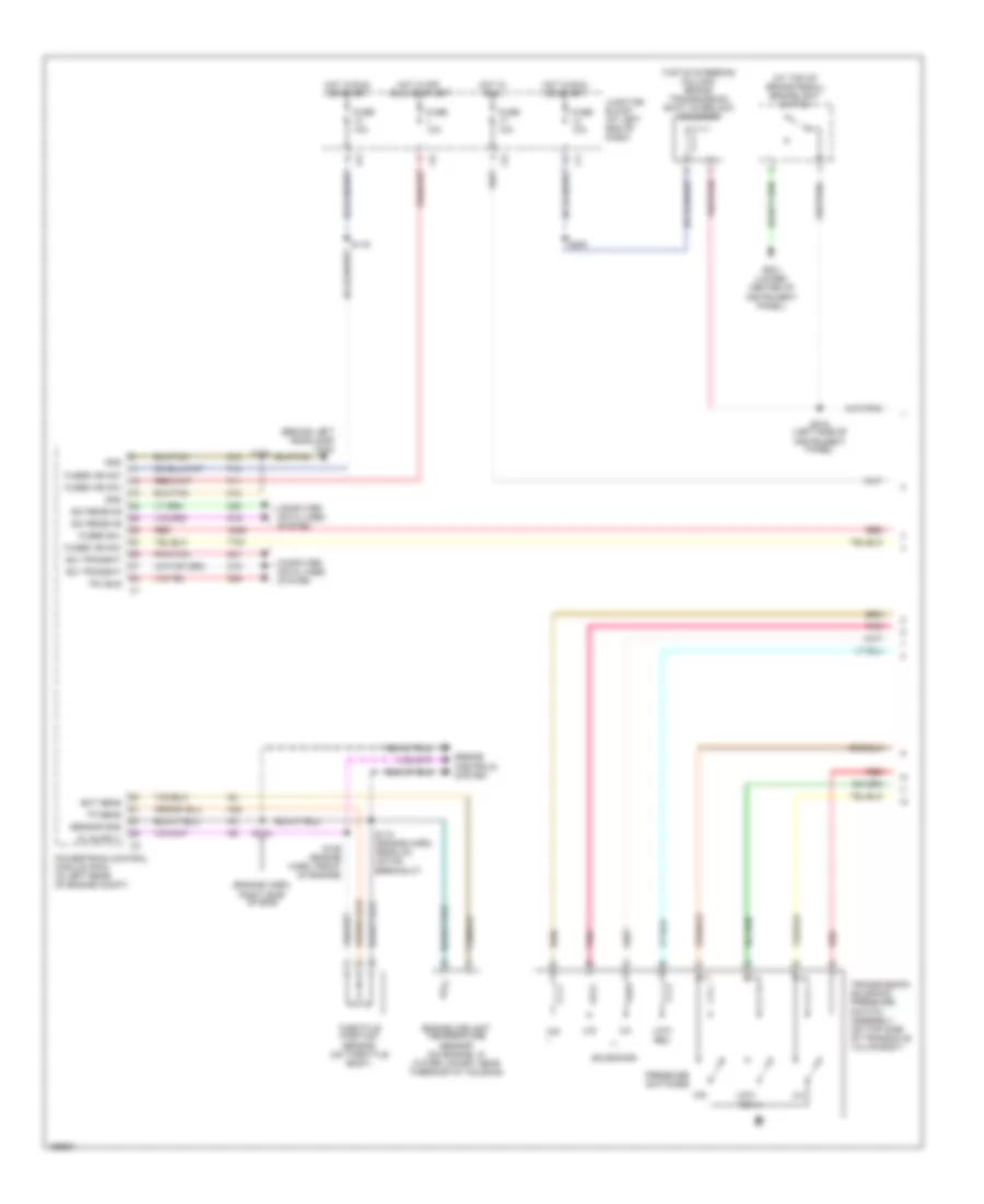 A T Wiring Diagram 1 of 2 for Chrysler 300M 2003