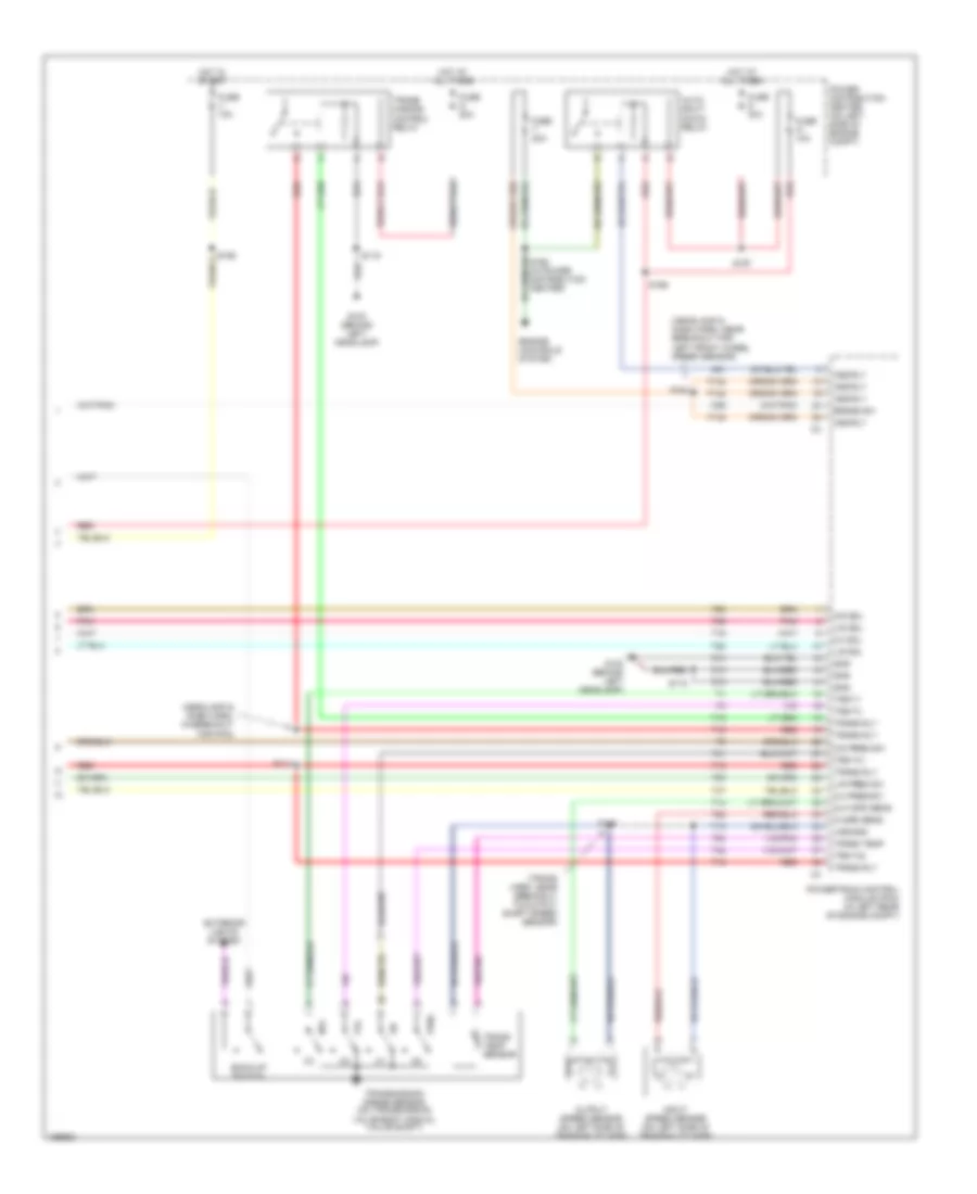 A T Wiring Diagram 2 of 2 for Chrysler 300M 2003