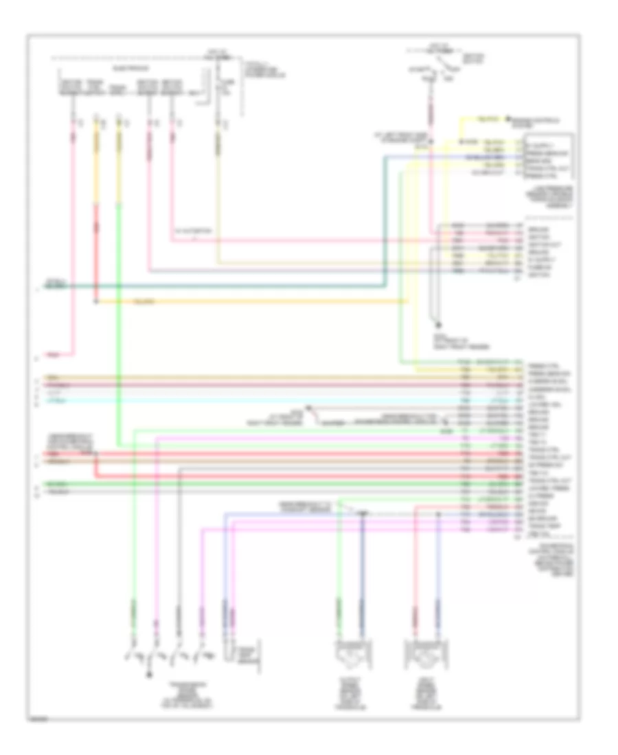 2.4L Turbo, AT Wiring Diagram (2 of 2) for Chrysler PT Cruiser Limited 2009