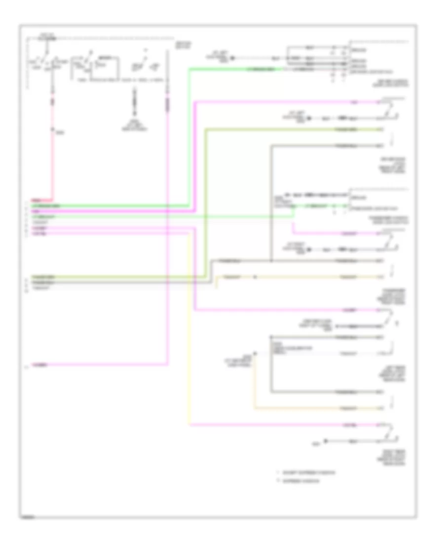 Anti-theft Wiring Diagram (2 of 2) for Chrysler Sebring Limited 2007