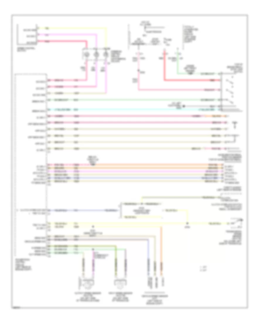 2 4L Cruise Control Wiring Diagram for Chrysler Sebring Limited 2007