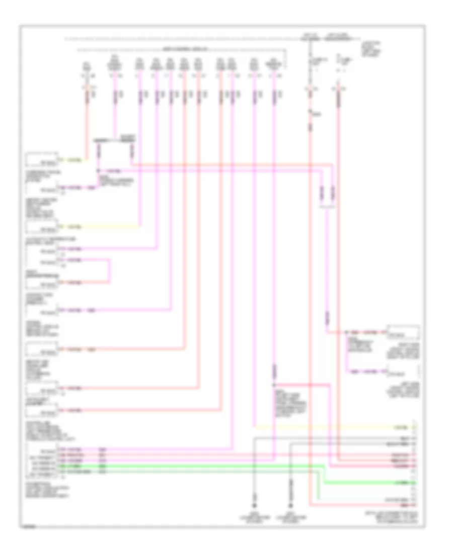 Computer Data Lines Wiring Diagram for Chrysler 300M Pro-Am Edition 2003