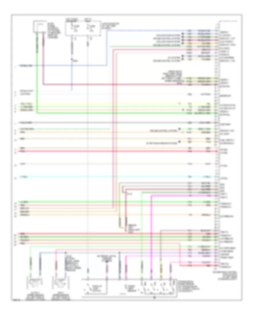 3.5L, Engine Performance Wiring Diagram (5 of 5) for Chrysler 300M Pro-Am Edition 2003