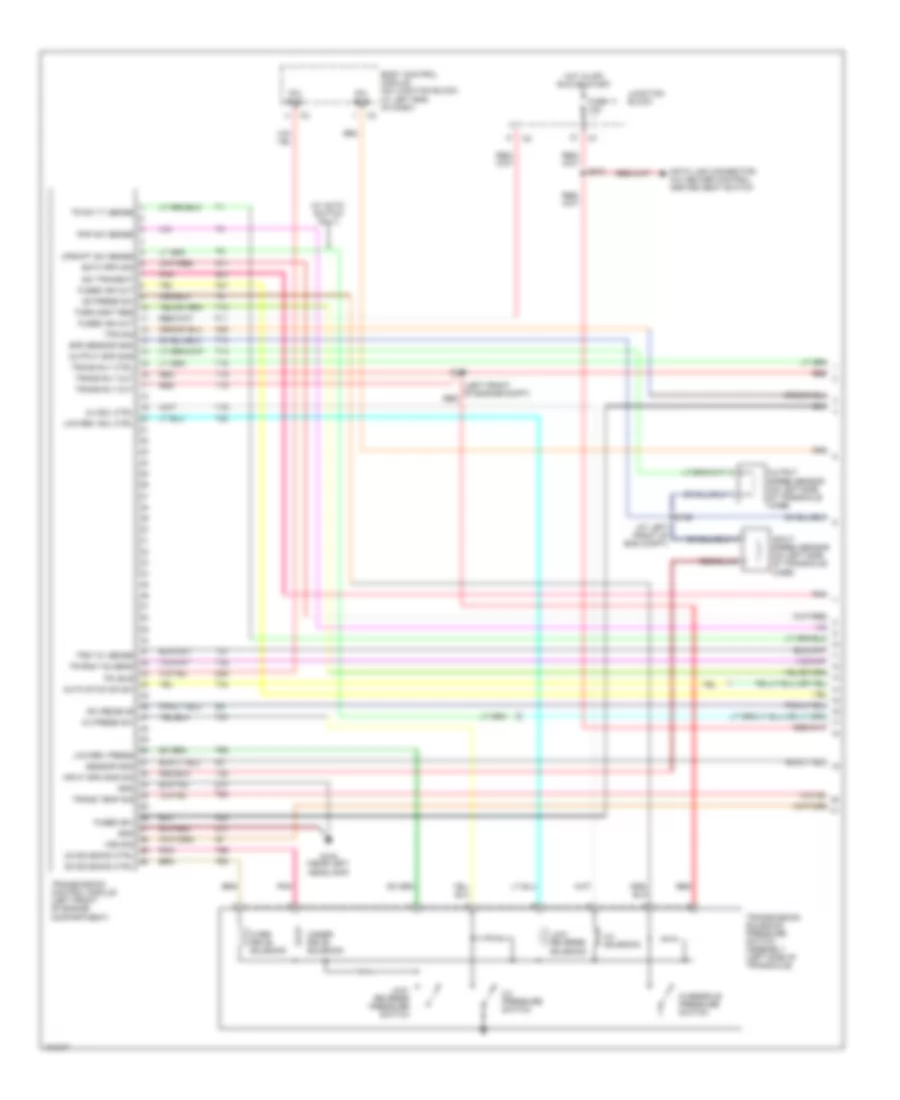 2 7L A T Wiring Diagram Early Production 1 of 3 for Chrysler Sebring 2004