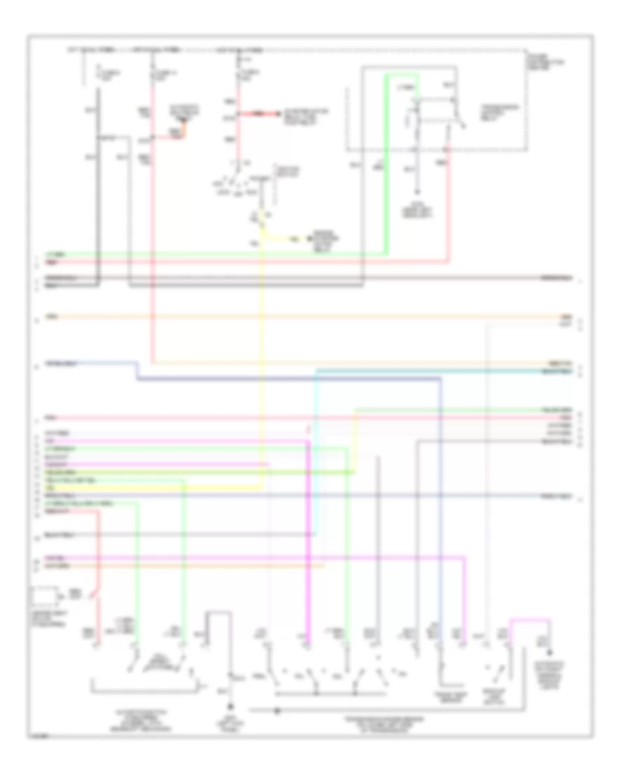 2 7L A T Wiring Diagram Early Production 2 of 3 for Chrysler Sebring 2004