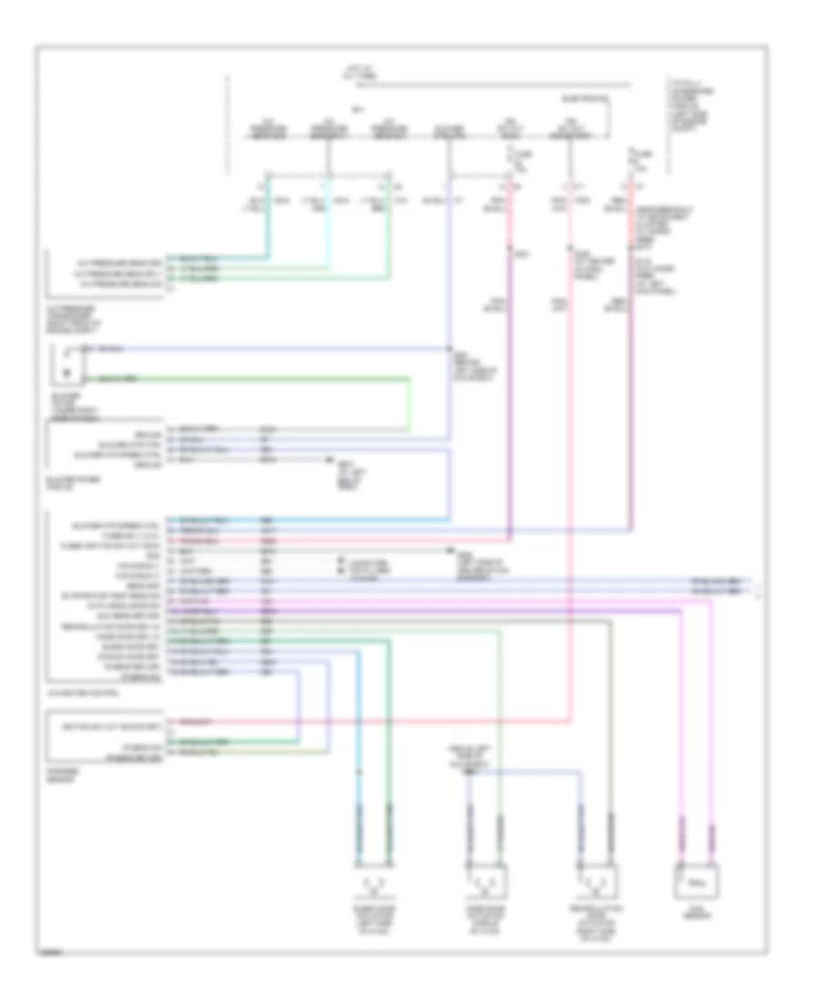 Automatic A C Wiring Diagram 1 of 2 for Chrysler Sebring Touring 2007