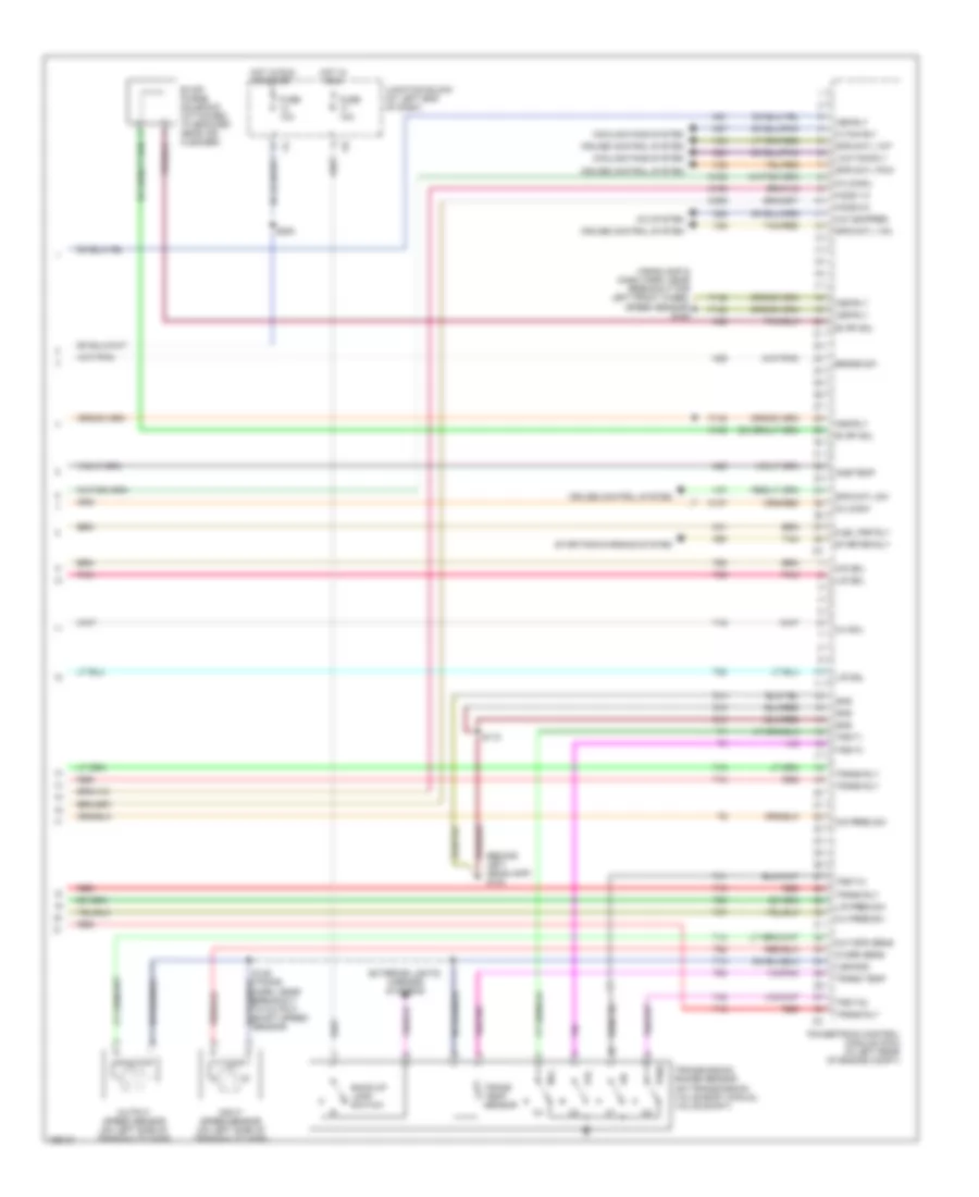 2.7L, Engine Performance Wiring Diagram (5 of 5) for Chrysler Concorde Limited 2003
