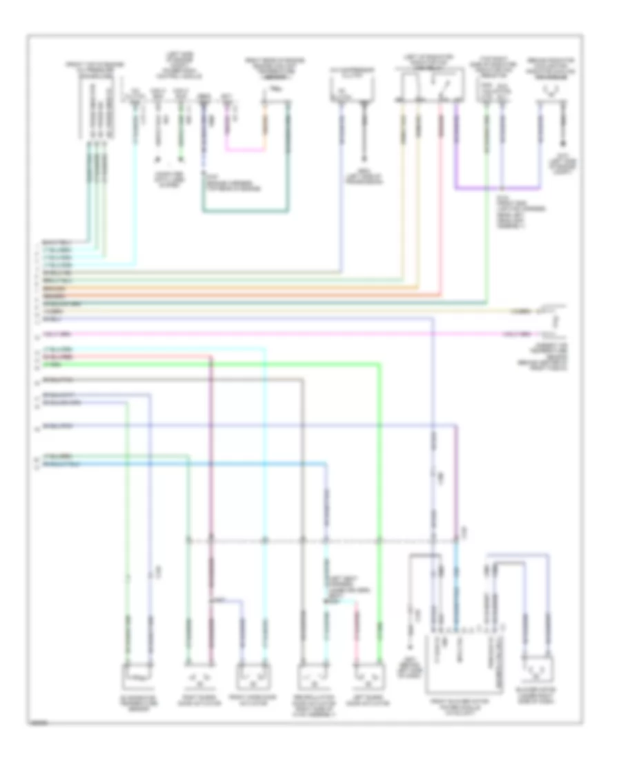 Automatic AC Wiring Diagram (2 of 2) for Chrysler Town  Country Limited 2012