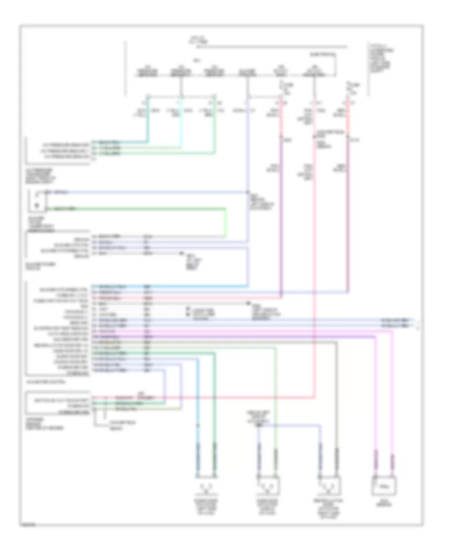 Automatic A C Wiring Diagram 1 of 2 for Chrysler Sebring 2009
