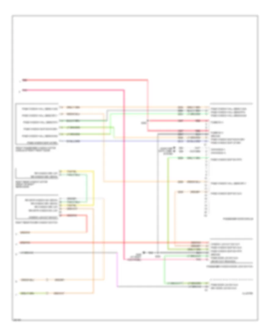 Power Windows Wiring Diagram Express Windows 2 of 2 for Chrysler Sebring 2009