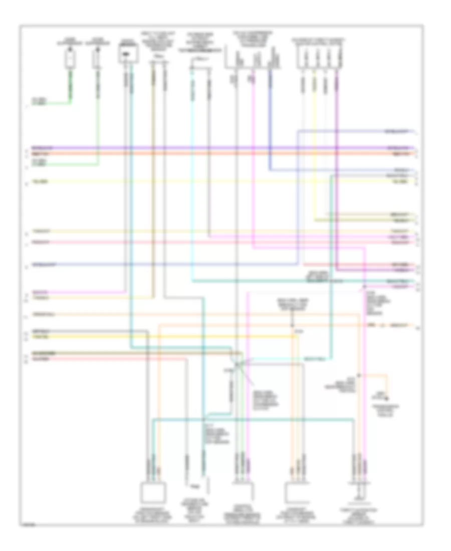 2.7L, Engine Performance Wiring Diagram, Early Production (2 of 3) for Chrysler Sebring GTC 2004