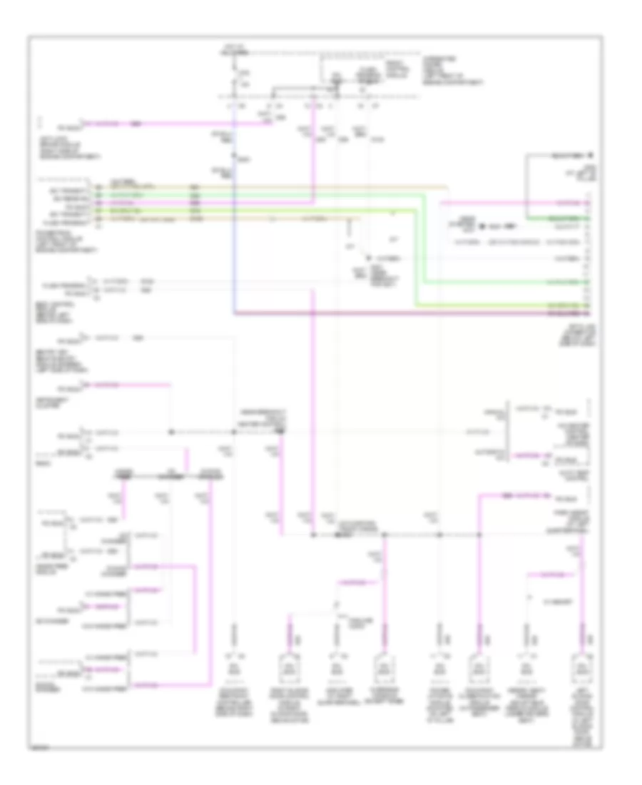 Computer Data Lines Wiring Diagram for Chrysler Town  Country 2007