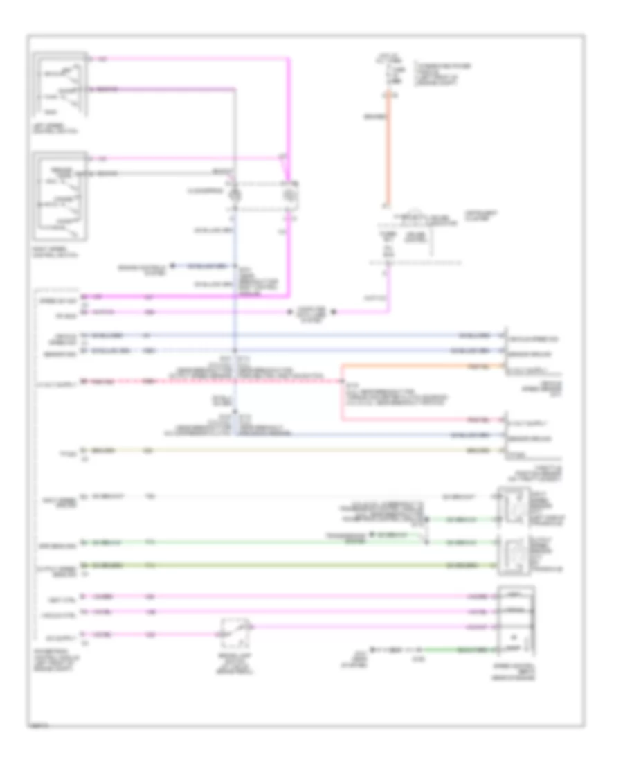 Cruise Control Wiring Diagram for Chrysler Town  Country 2007