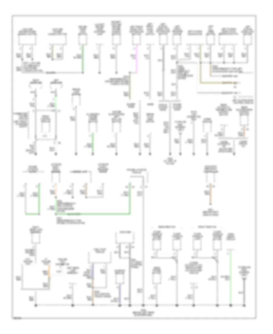Ground Distribution Wiring Diagram 2 of 3 for Chrysler Town  Country 2007
