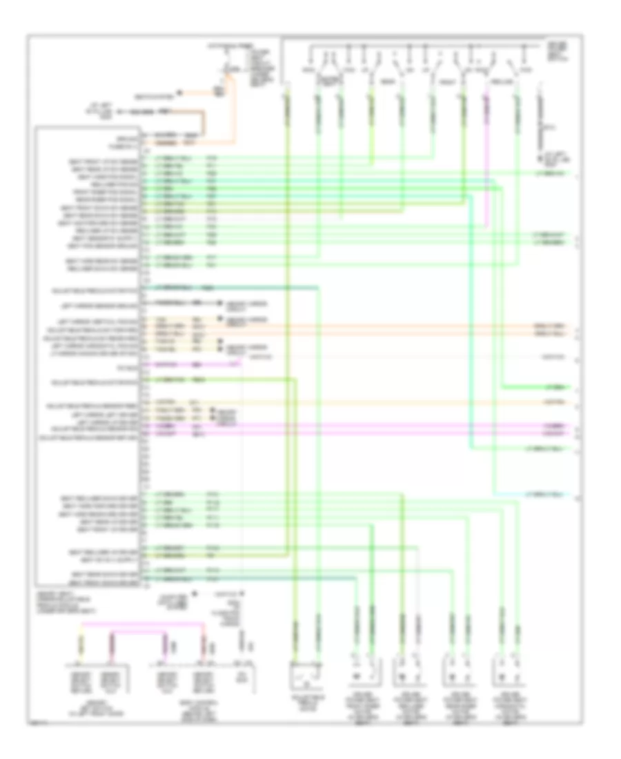 Memory Seat Wiring Diagram 1 of 2 for Chrysler Town  Country 2007