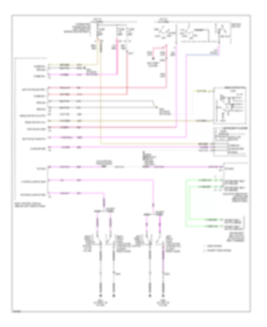 Warning Systems Wiring Diagram for Chrysler Town  Country 2007