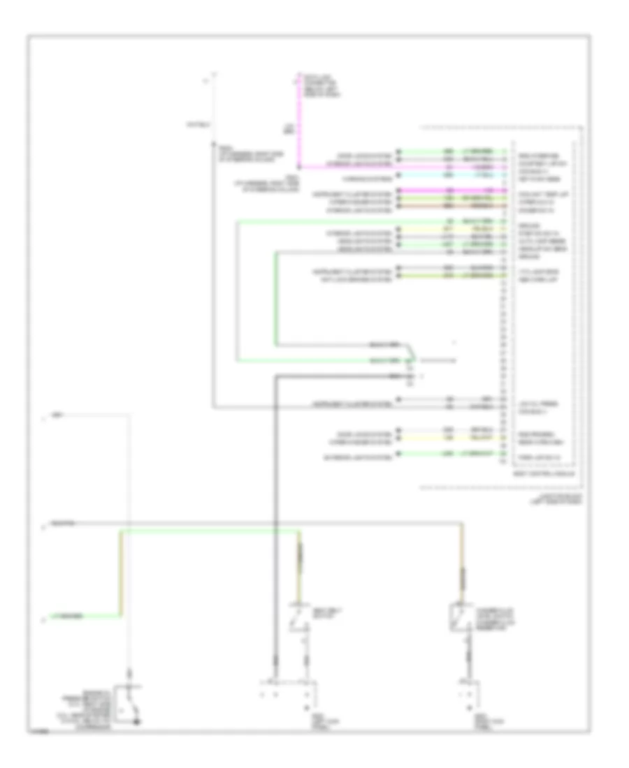 Body Computer Wiring Diagrams 2 of 2 for Chrysler Town  Country LX 1998