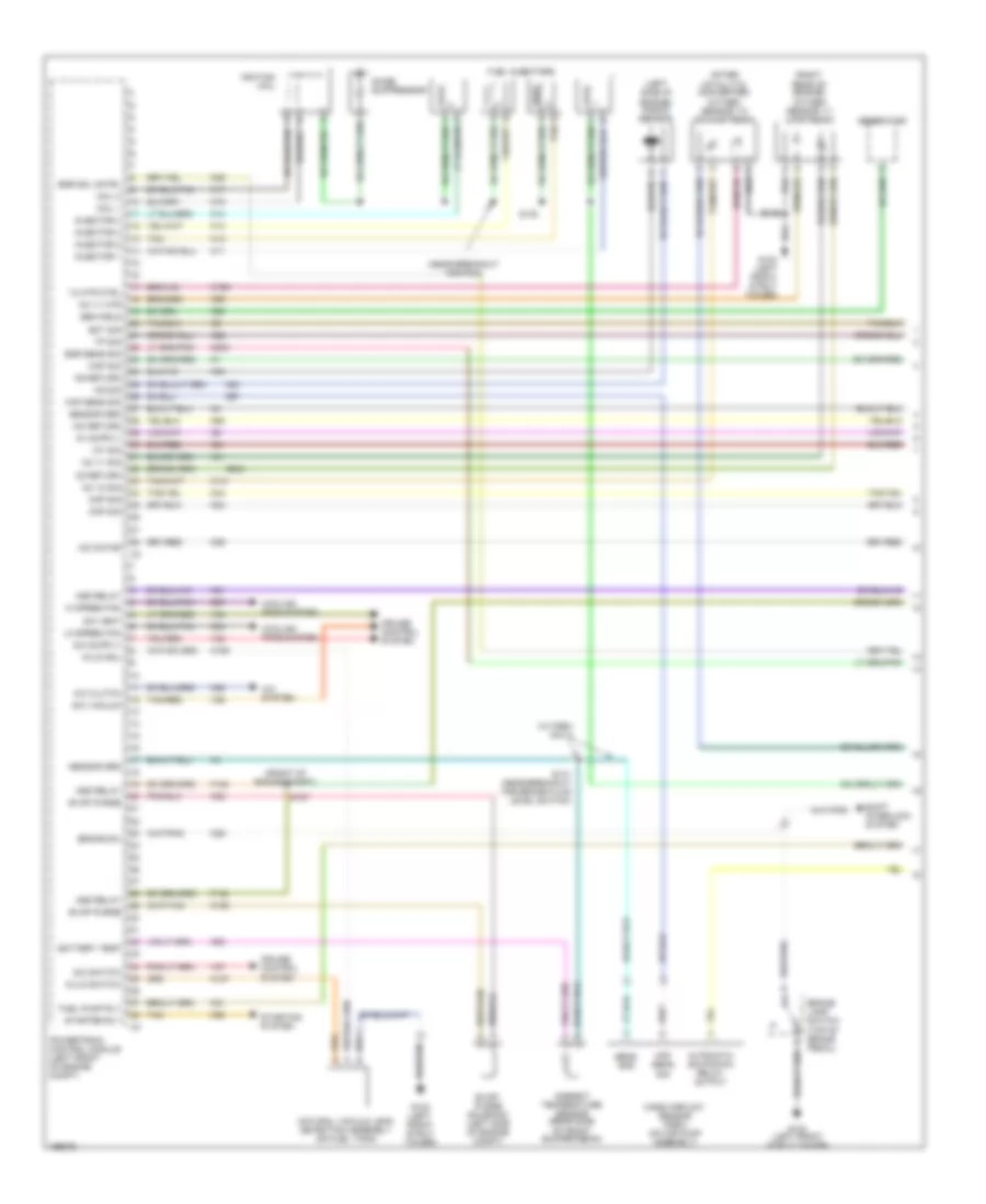 2 4L Engine Performance Wiring Diagram 1 of 3 for Chrysler Sebring Limited 2005