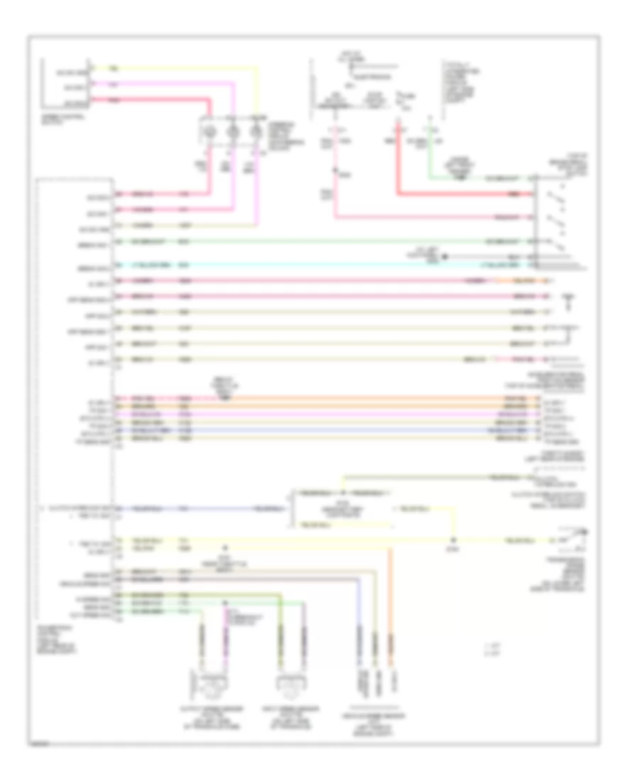 2 4L Cruise Control Wiring Diagram for Chrysler Sebring Limited 2009
