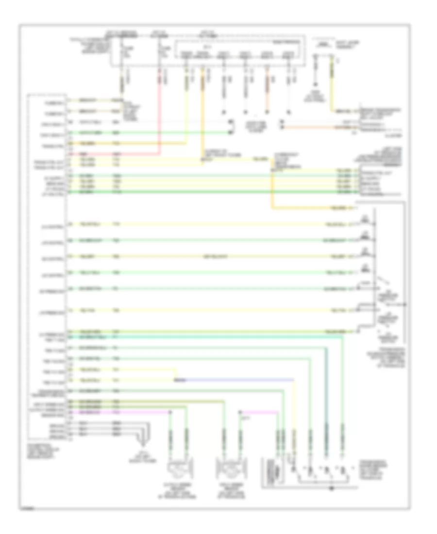2 4L Transmission Wiring Diagram for Chrysler Sebring Limited 2009