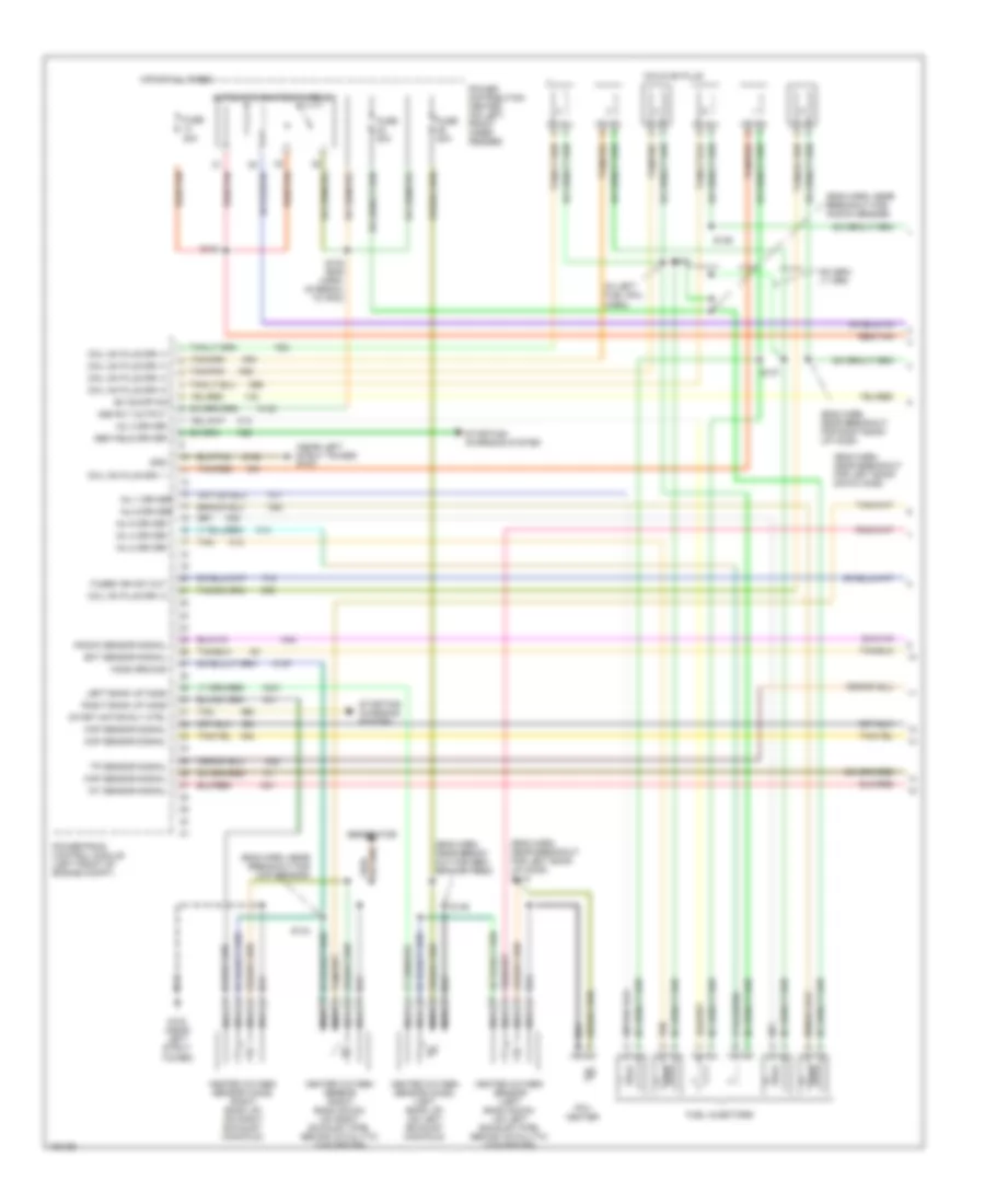 2 7L Engine Performance Wiring Diagram Early Production 1 of 3 for Chrysler Sebring Limited 2004