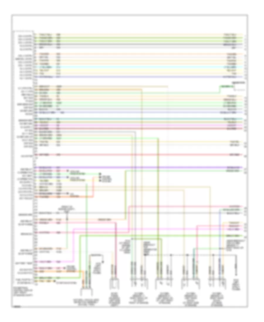 2 7L Engine Performance Wiring Diagram Late Production 1 of 4 for Chrysler Sebring Limited 2004