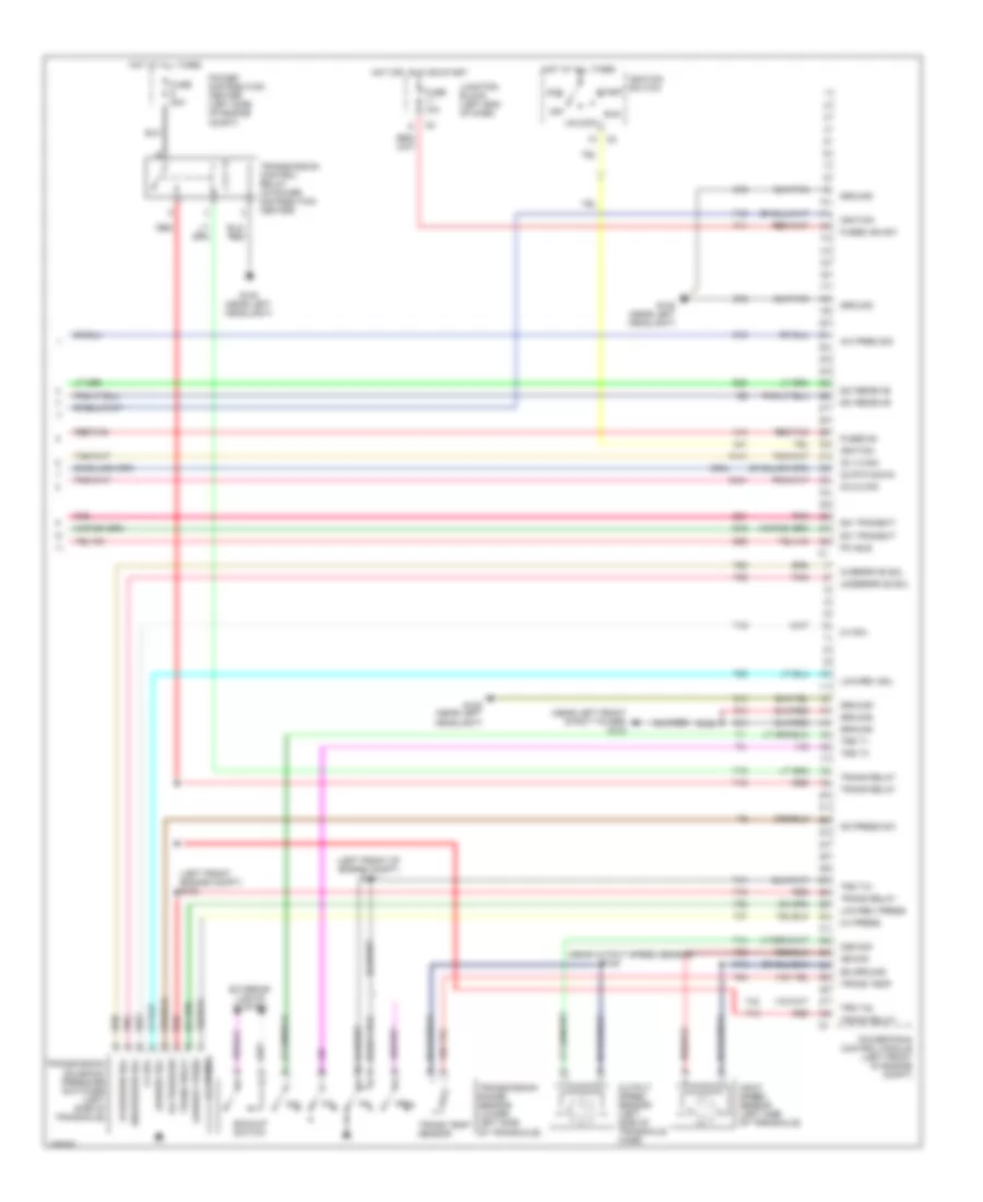 2 7L Engine Performance Wiring Diagram Late Production 4 of 4 for Chrysler Sebring Limited 2004