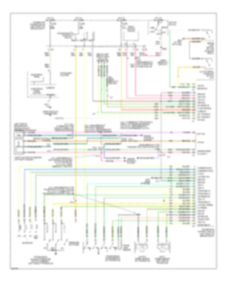 A T Wiring Diagram for Chrysler Town  Country Limited 2007