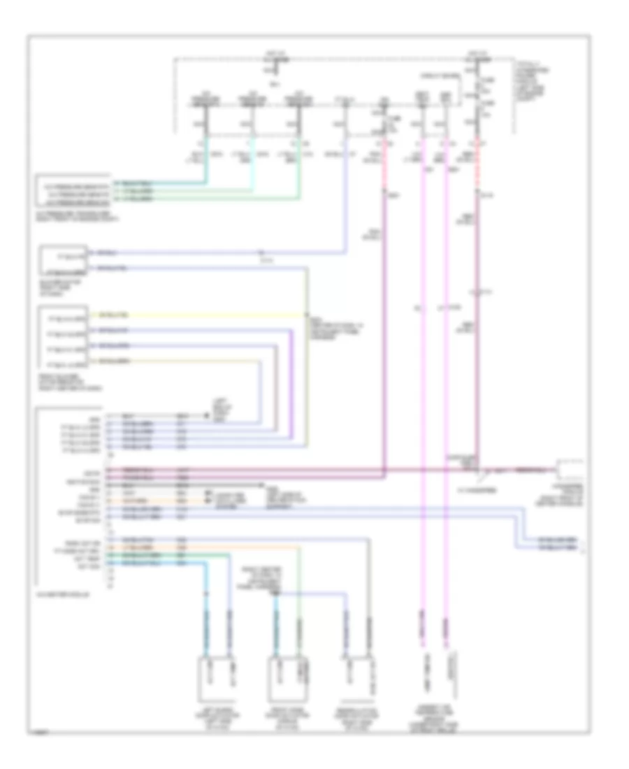 Manual AC Wiring Diagram (1 of 2) for Chrysler 200 Limited 2013