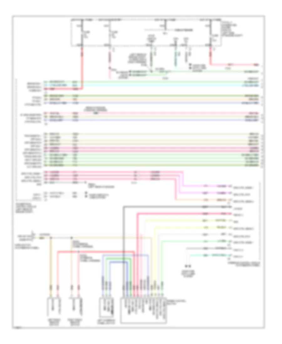 3.6L, Cruise Control Wiring Diagram (1 of 2) for Chrysler 200 Limited 2013