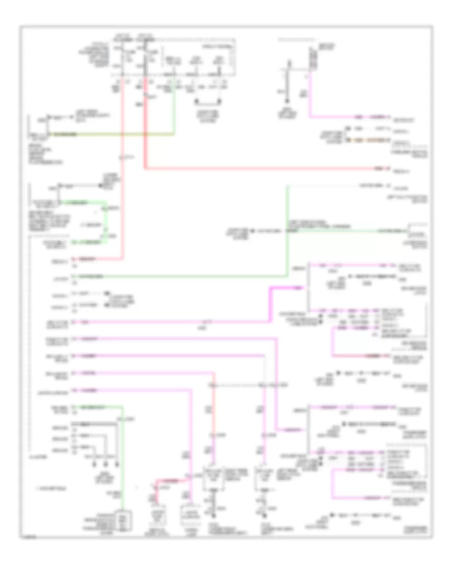 Chime Wiring Diagram for Chrysler 200 Limited 2013