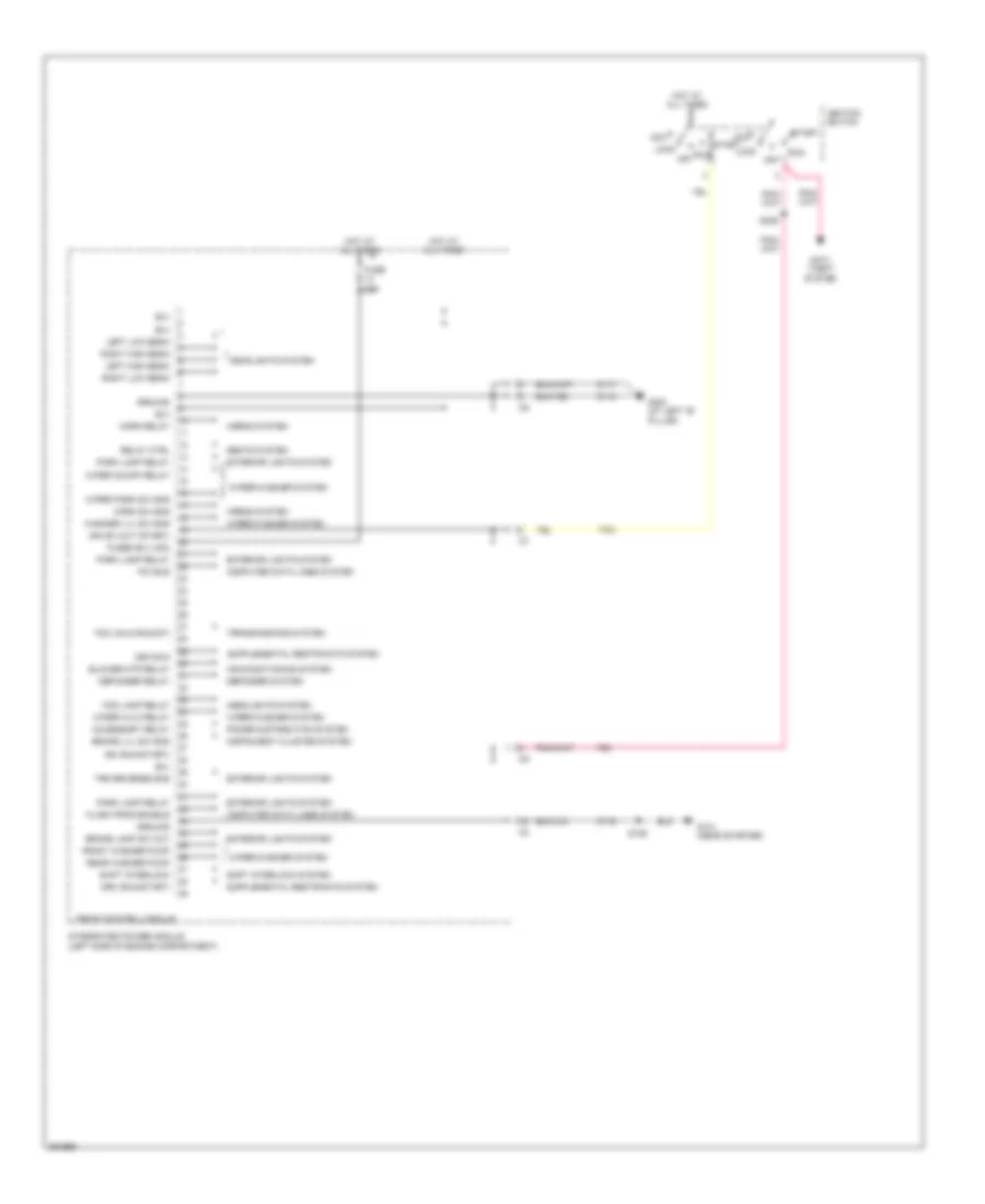 Front Controller Wiring Diagram for Chrysler Town  Country LX 2007