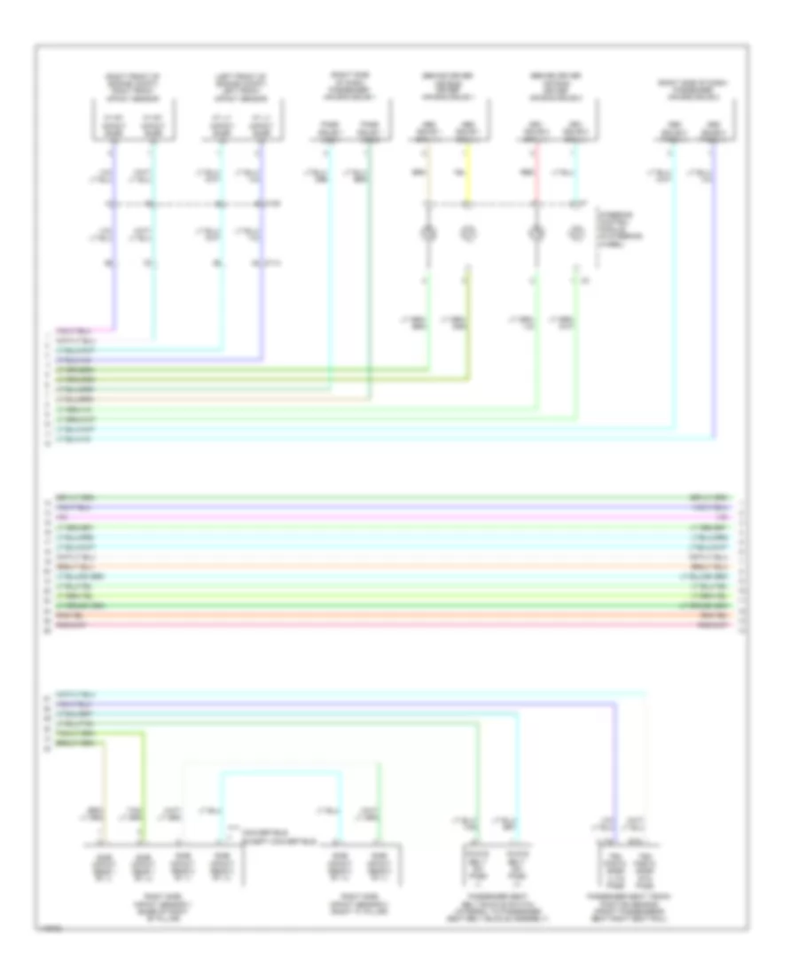 Supplemental Restraints Wiring Diagram (2 of 3) for Chrysler 200 LX 2013