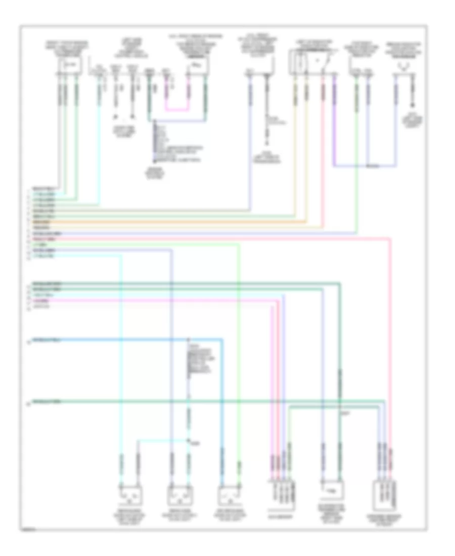 Automatic AC Wiring Diagram (2 of 2) for Chrysler Town  Country Limited 2009