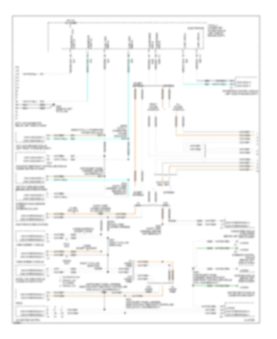 Computer Data Lines Wiring Diagram 1 of 2 for Chrysler Town  Country Limited 2009