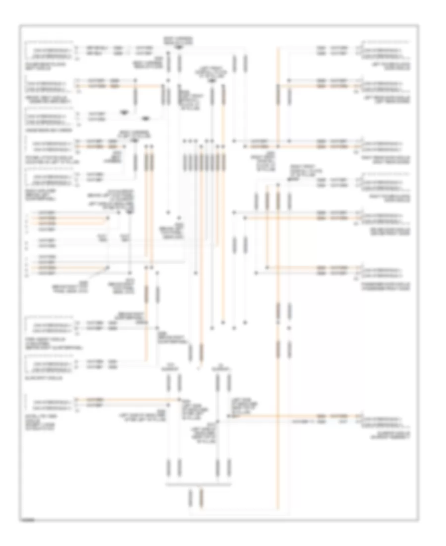 Computer Data Lines Wiring Diagram 2 of 2 for Chrysler Town  Country Limited 2009
