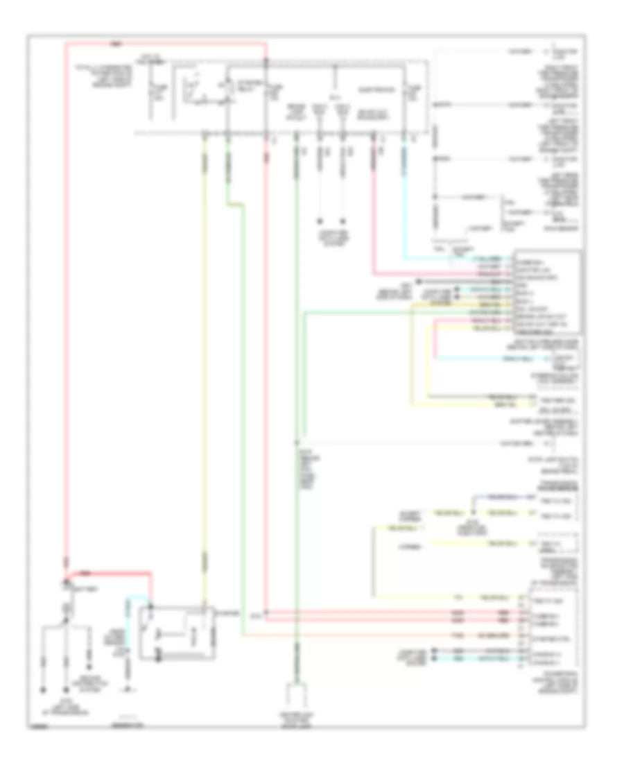 Starting Wiring Diagram for Chrysler Town  Country Limited 2009