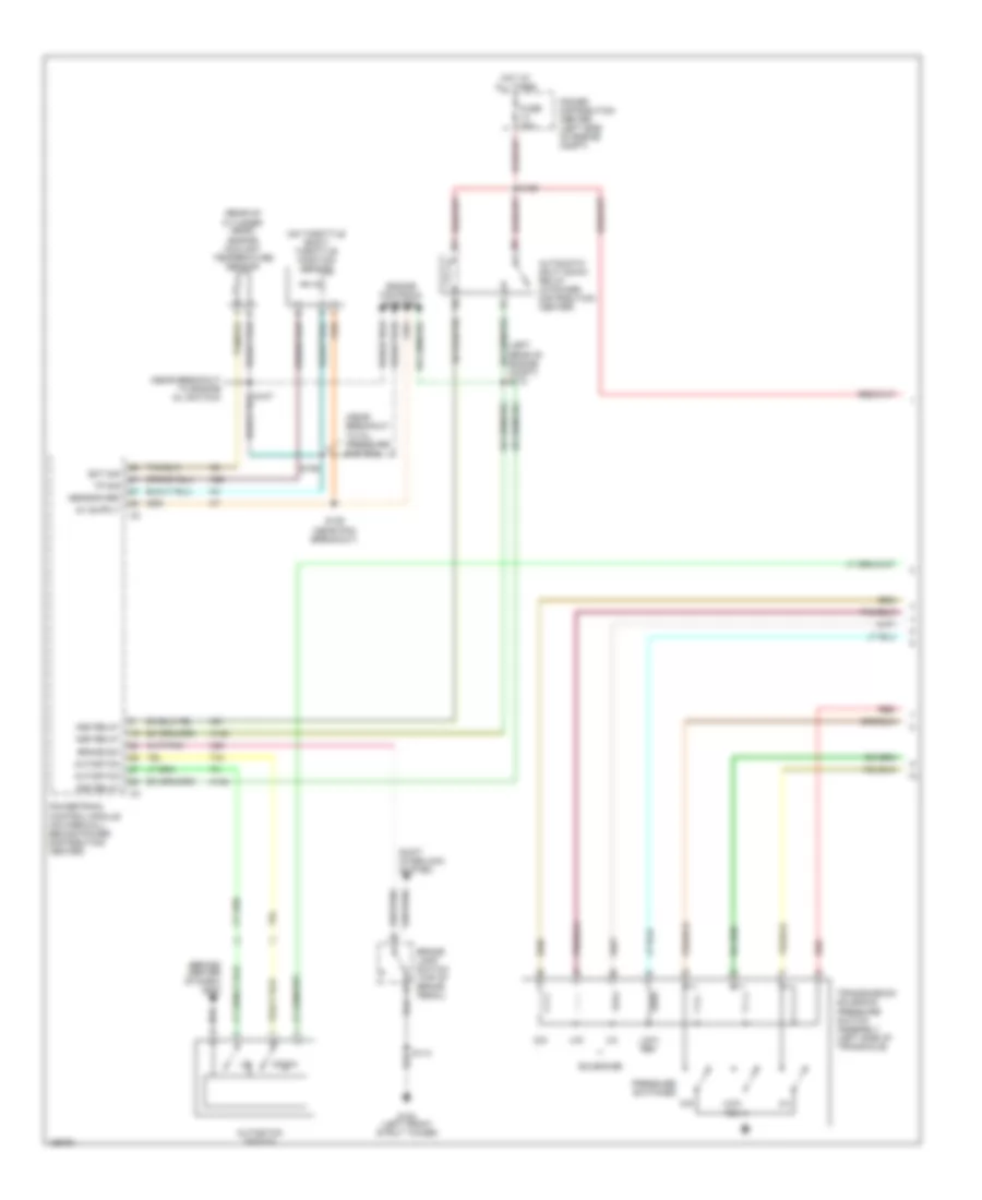 2.4L Turbo, AT Wiring Diagram (1 of 2) for Chrysler PT Cruiser Limited 2003