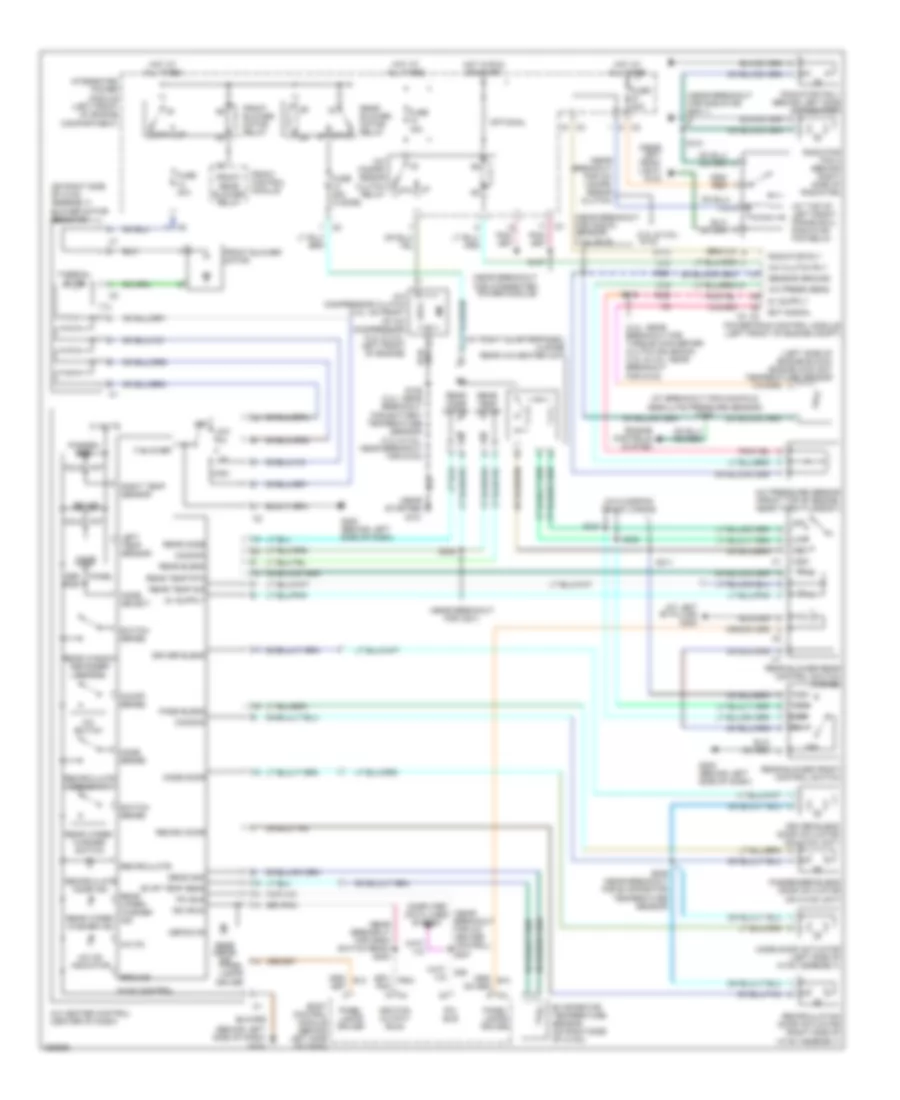 Manual A C Wiring Diagram for Chrysler Town  Country Touring 2007