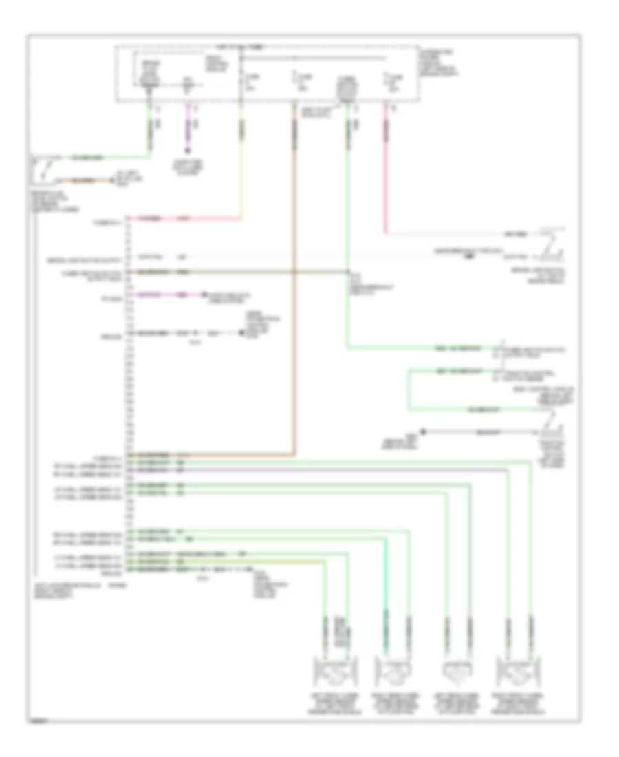 Anti-lock Brakes Wiring Diagram for Chrysler Town  Country Touring 2007